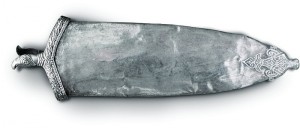 pochwa miecza srebro