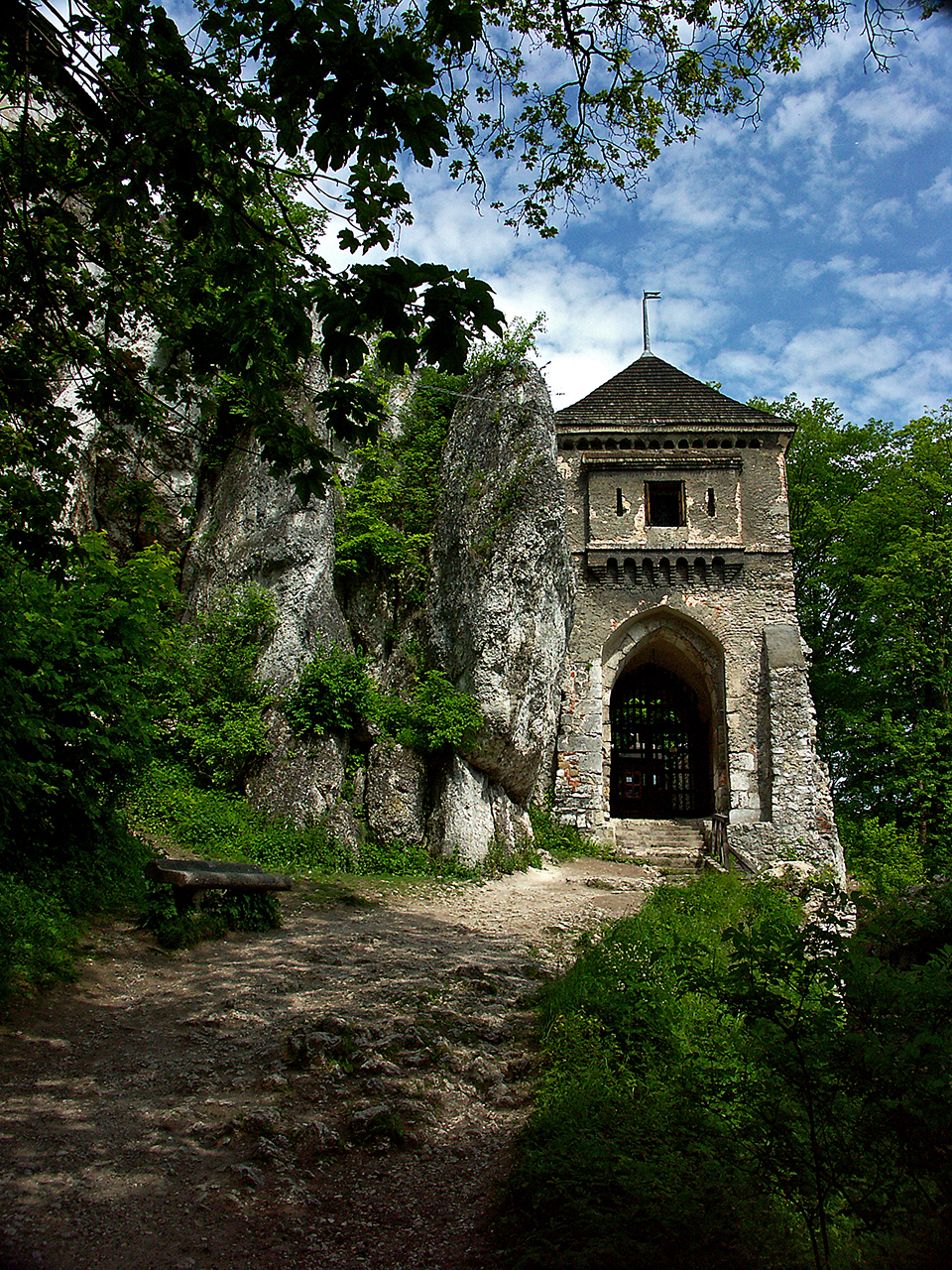 Ruiny zamku w Ojcowie Małopolska
