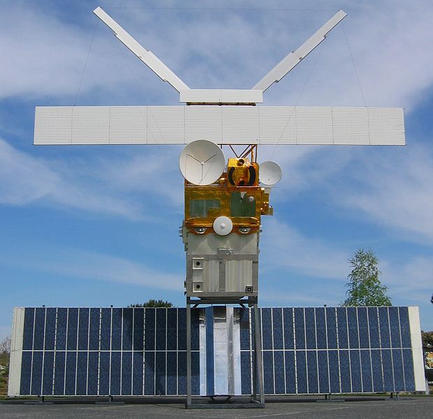 Makieta ERS 2 – sztucznego satelity Ziemi