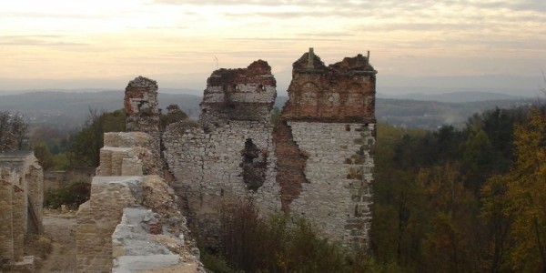 Baszta Grunwaldzka, zamek Tenczyn. Foto: Maciej Stępowski.