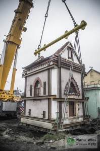 Przeniesienie zabytkowej kapliczki Nowa Wieś Kęty