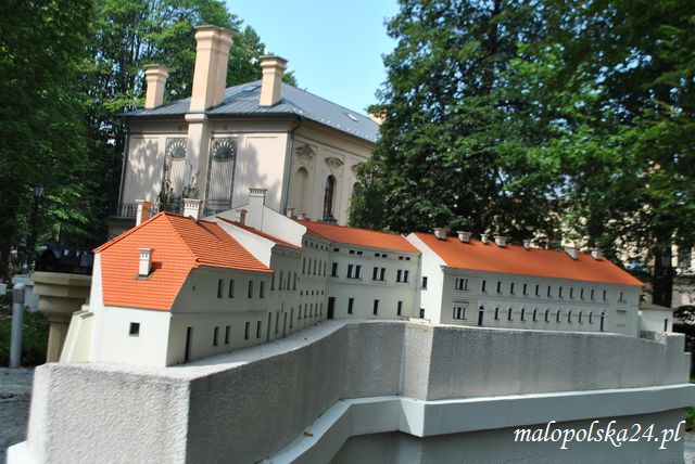 Żywiecki Park Miniatur, Pałac Habsburgów w Cieszynie