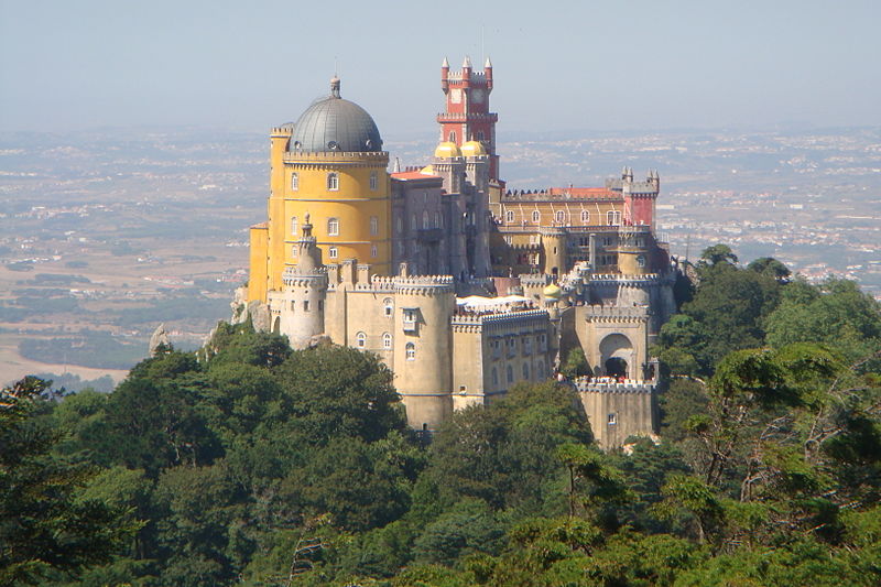 Pałac Pena w Sintrze, Portugalia.